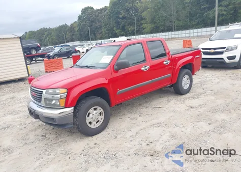2008 GMC Canyon Sle2 from USA, damaged, VIN 1GTDS13E588132774